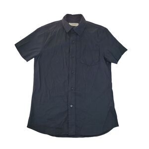 Buck Mason Button Up Shirt Mens XS Black Short Sleeve Casual Pocket